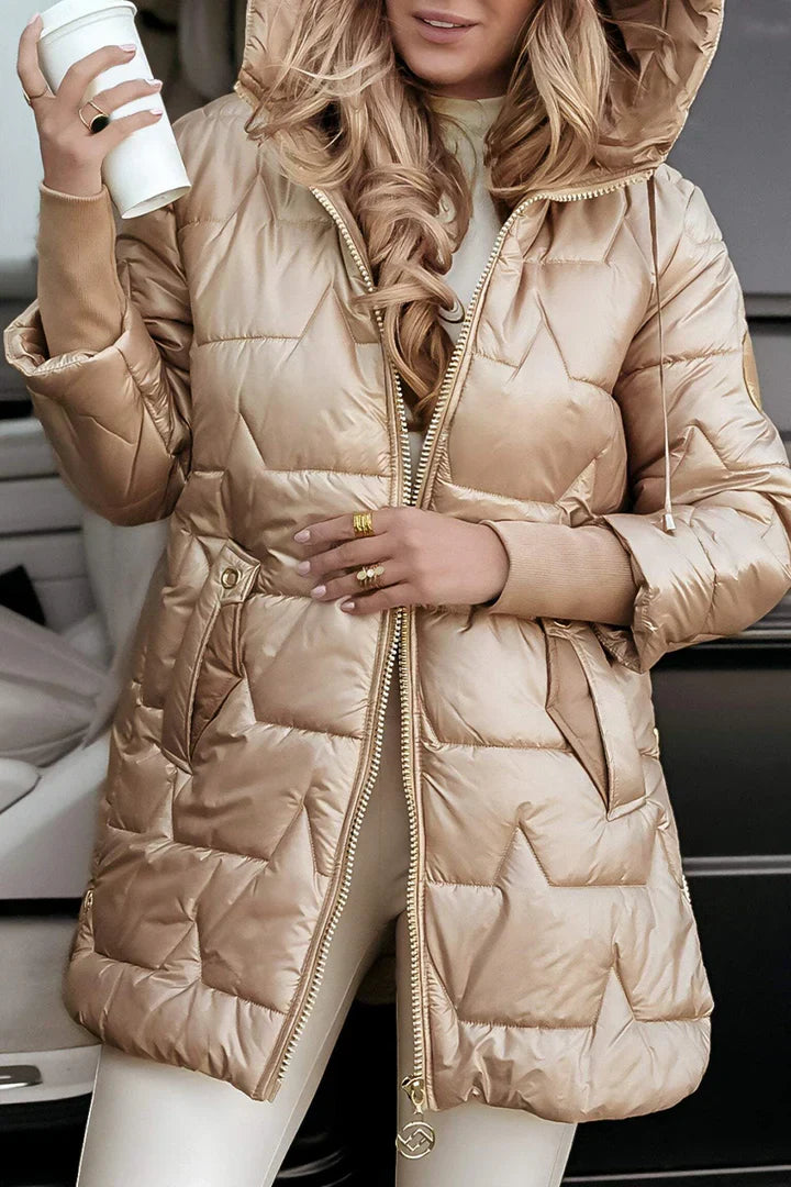 Jacqueline | Elegant Women's Hooded Coat