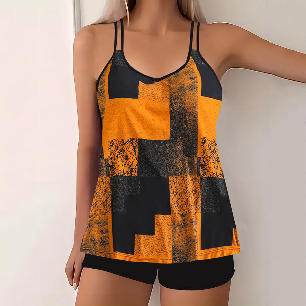 Hallie Printed Two-Piece Swimsuit