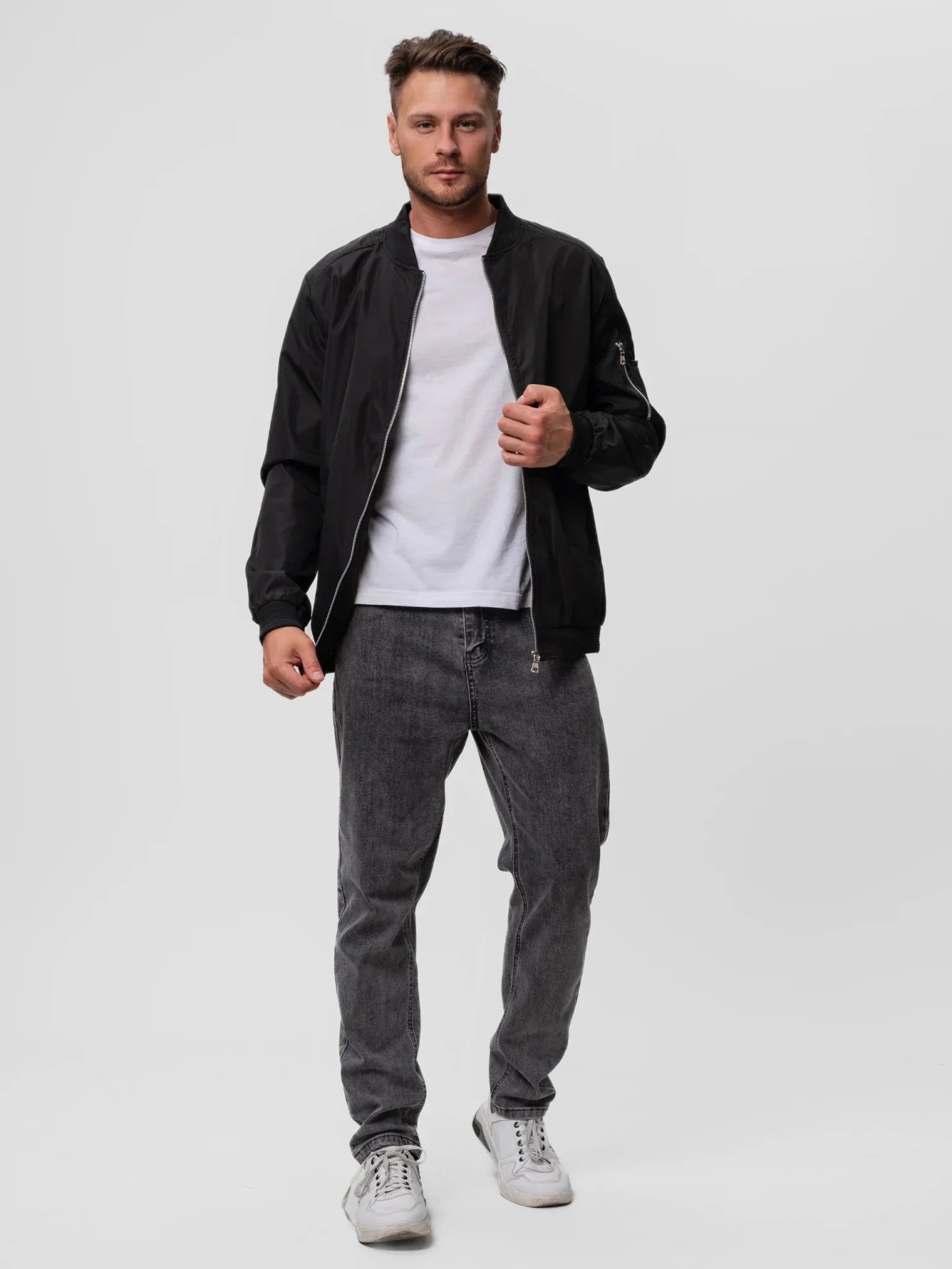 Ingmar – Stylish and Comfortable Lightweight Bomber Jacket for Every Occasion