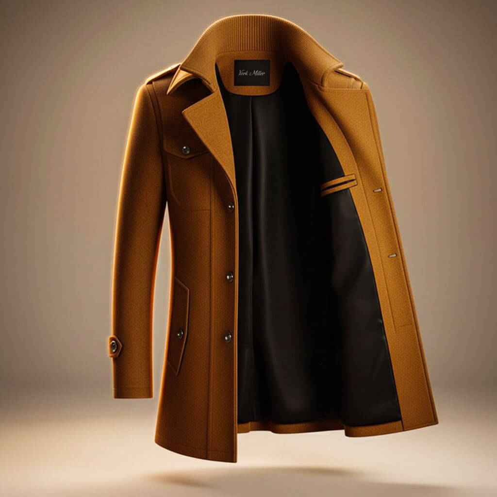 Marco Legacy Elegant Virgin Wool Coat