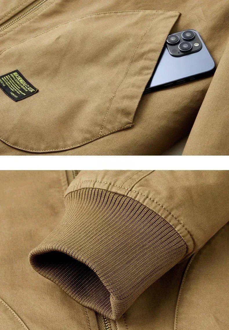 Jonas – Stylish Casual Jacket with Warm Sherpa Lining