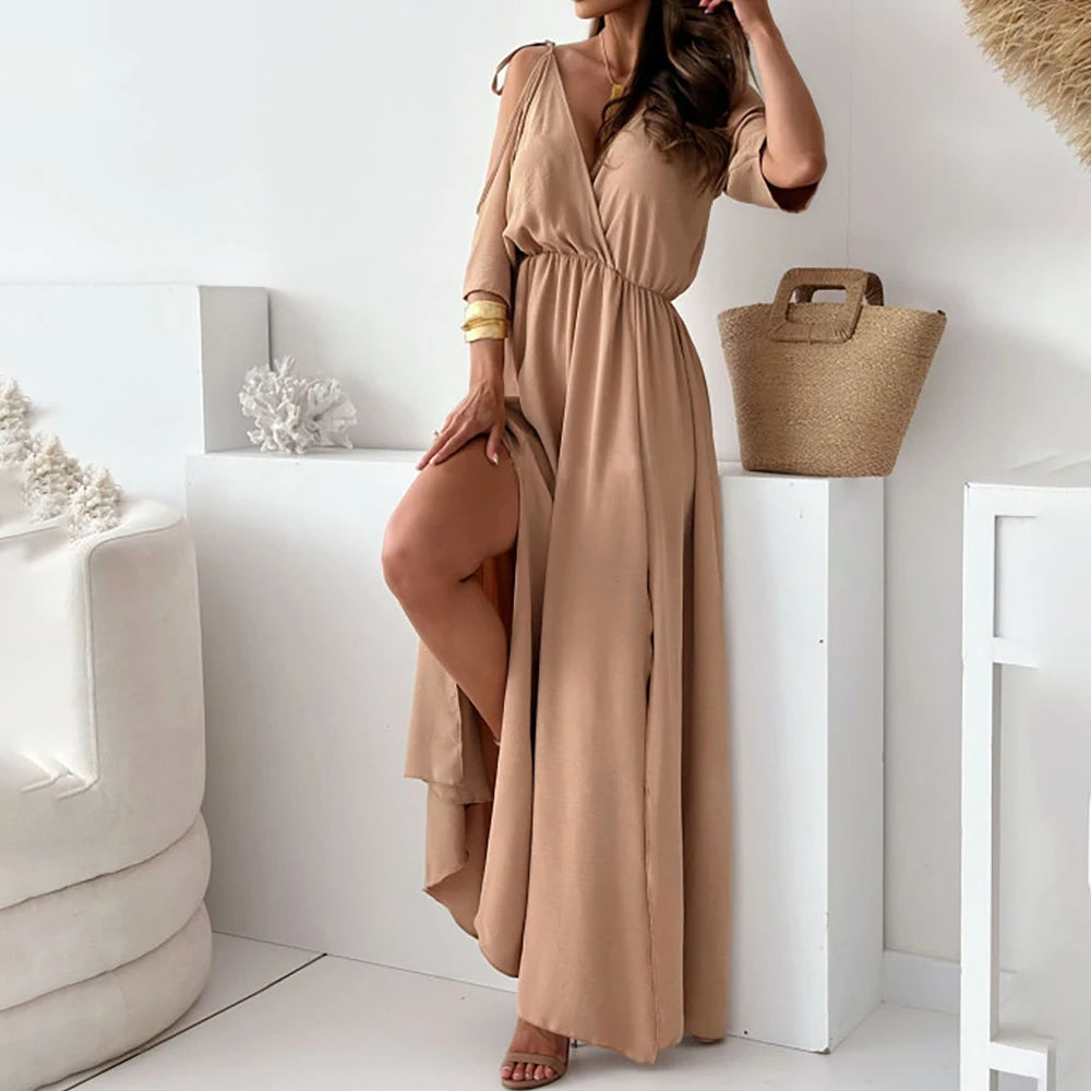 Luxe Dress with a Flattering Side Slit