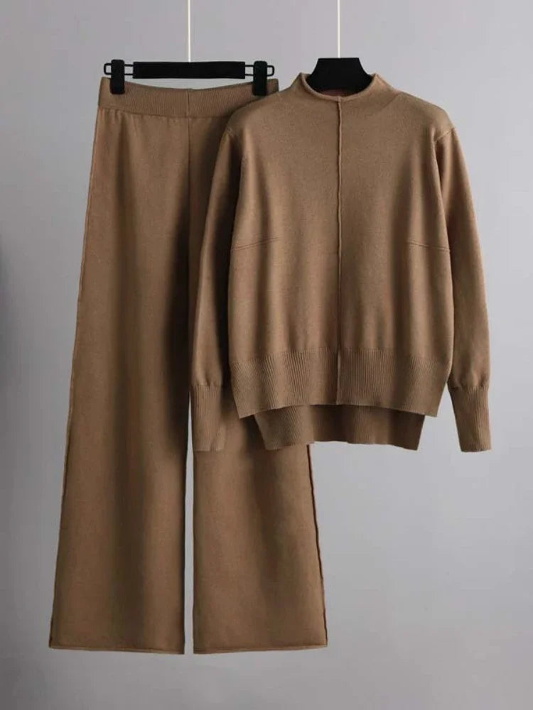 Roma™ - Oversized Sweater and Pants Set in Thick Warm Knit