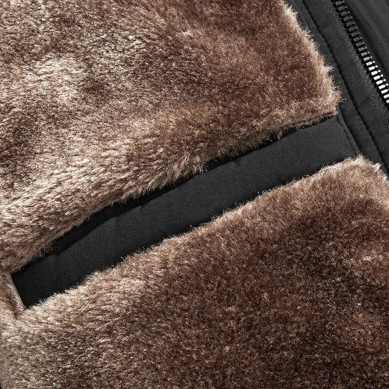 Klaus - Trendy puffer jacket with cozy fleece lining for optimal comfort