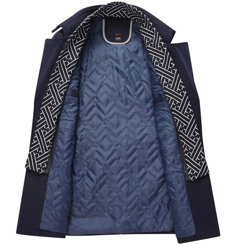 Hans – Stylish Mid-Length Winter Coat for Maximum Warmth and Comfort