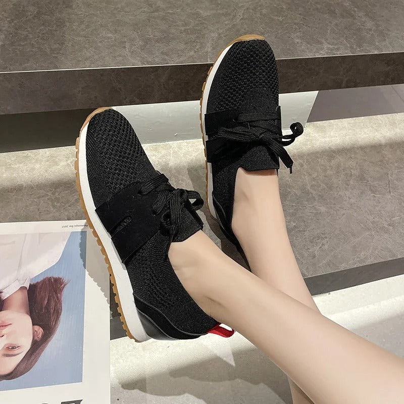 Vionne - Comfortable Knit Shoes with Easy Slip-On and Breathable Mesh