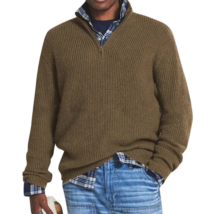 Pascal - Comfortable, soft round neck knitted sweater for every occasion