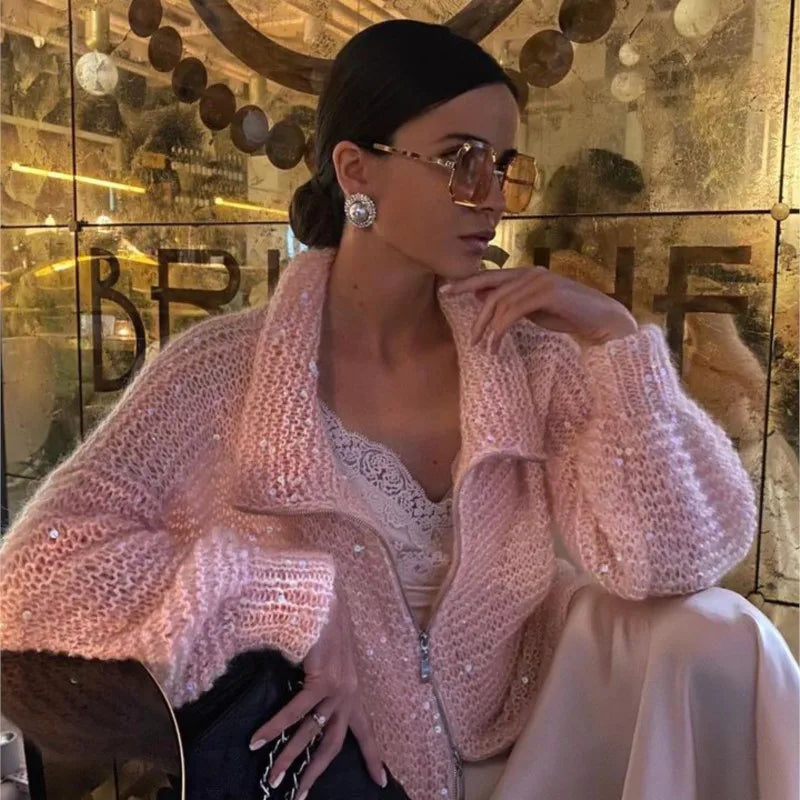 Alyssa Gebreid Gilet | Elegant and Stylish Design