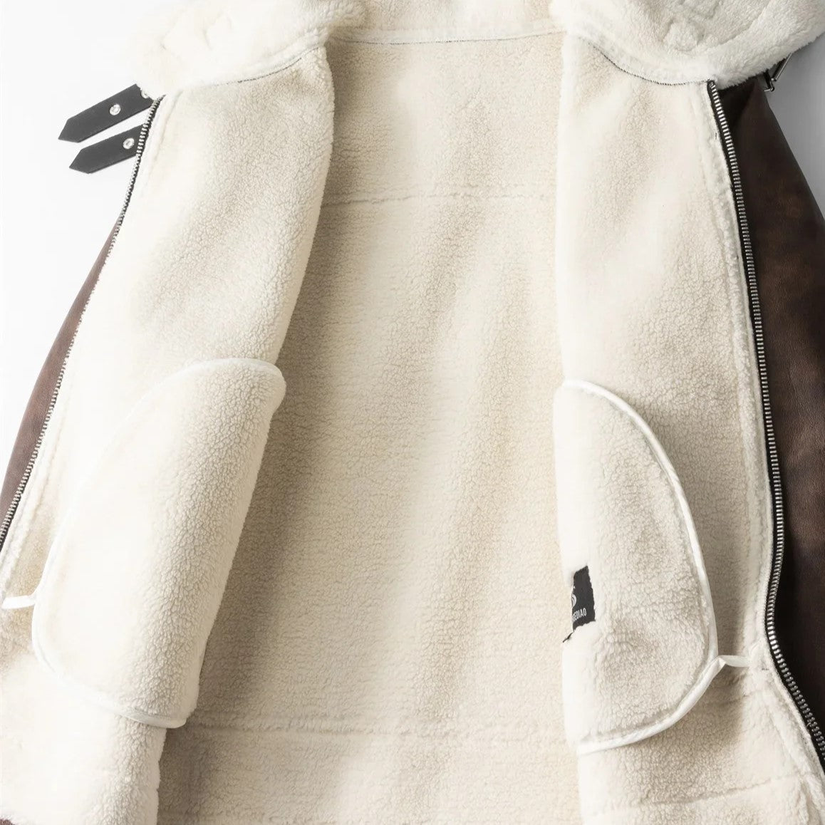 Casual and Stylish Leather Aviator Jacket for Men and Women