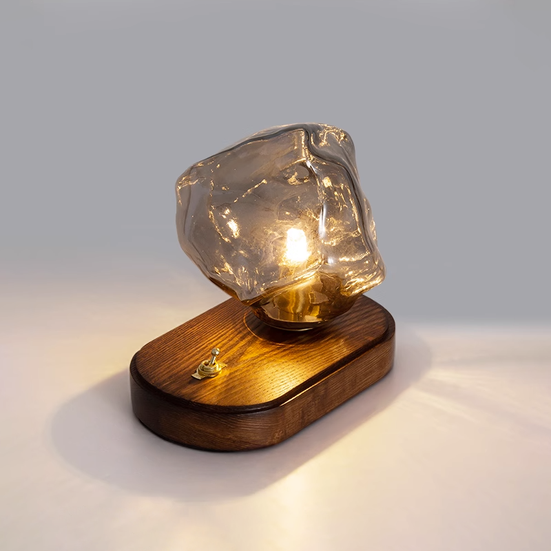 Elegant Iceberg Glass Table Lamp for Stylish Lighting