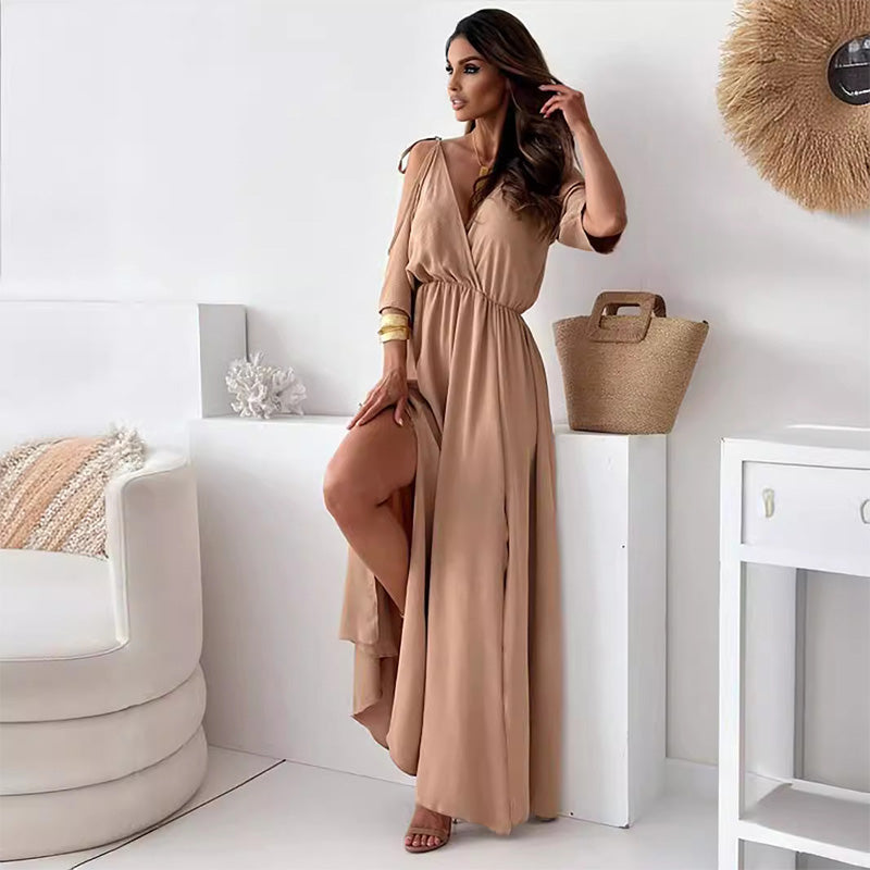 Luxe Dress with a Flattering Side Slit