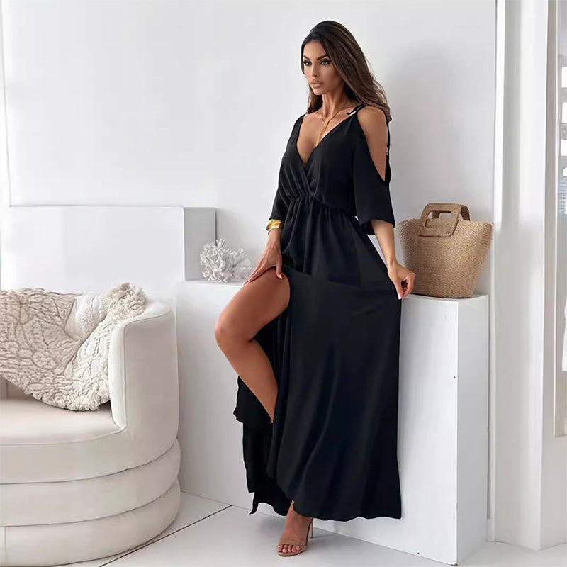 Luxe Dress with a Flattering Side Slit