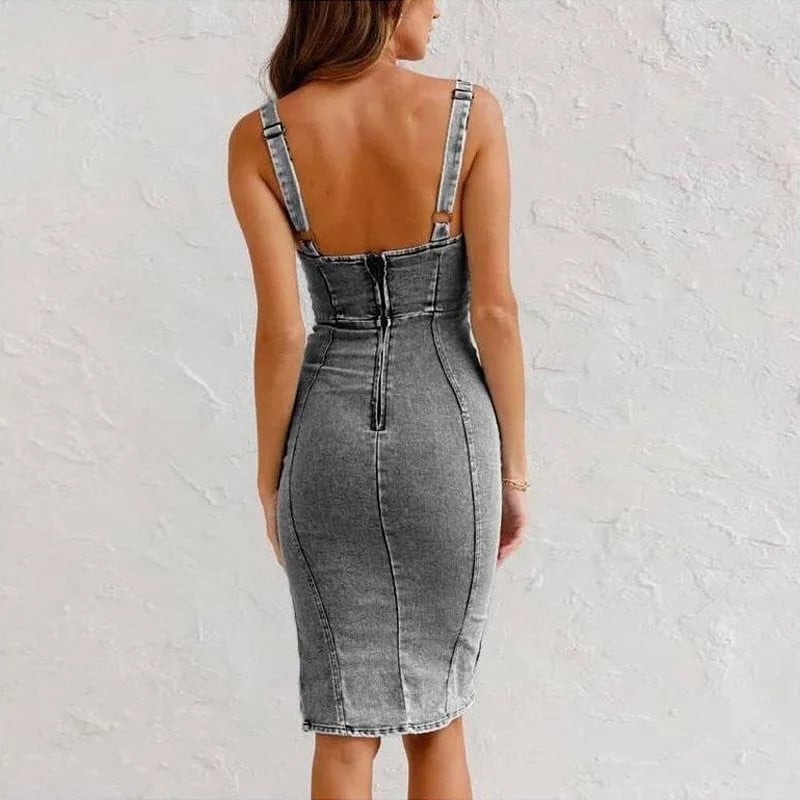 Mona Denim Dress - Effortless Everyday Chic