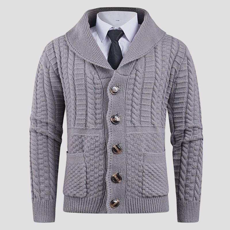 Jackson | Elegant Formal Wool Cardigan