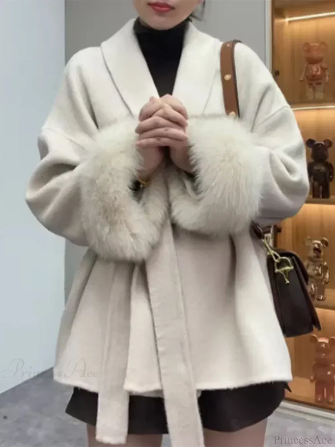 Casual Men's Double-Breasted Wool Coat with Thick Lining for Extra Warmth