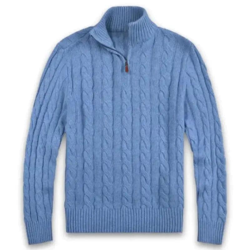 Torsten - Elegant men's knitted sweater in timeless classic design