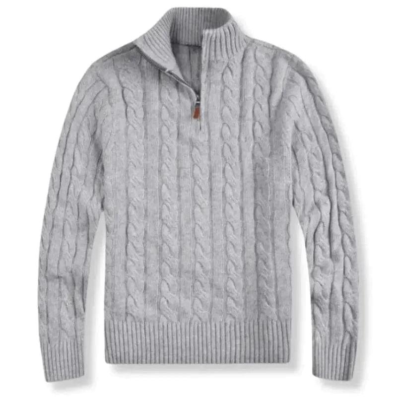 Torsten - Elegant men's knitted sweater in timeless classic design