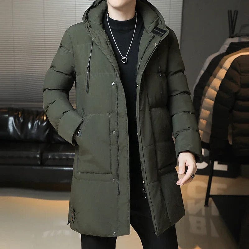 Timeless Long Winter Coat for Elegant Warmth