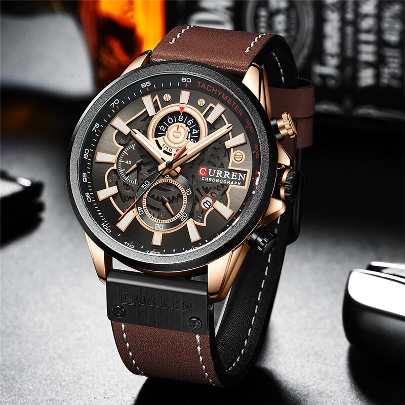 Multifunction Quartz Watch with Built-in Calendar for Versatility and Elegant Style