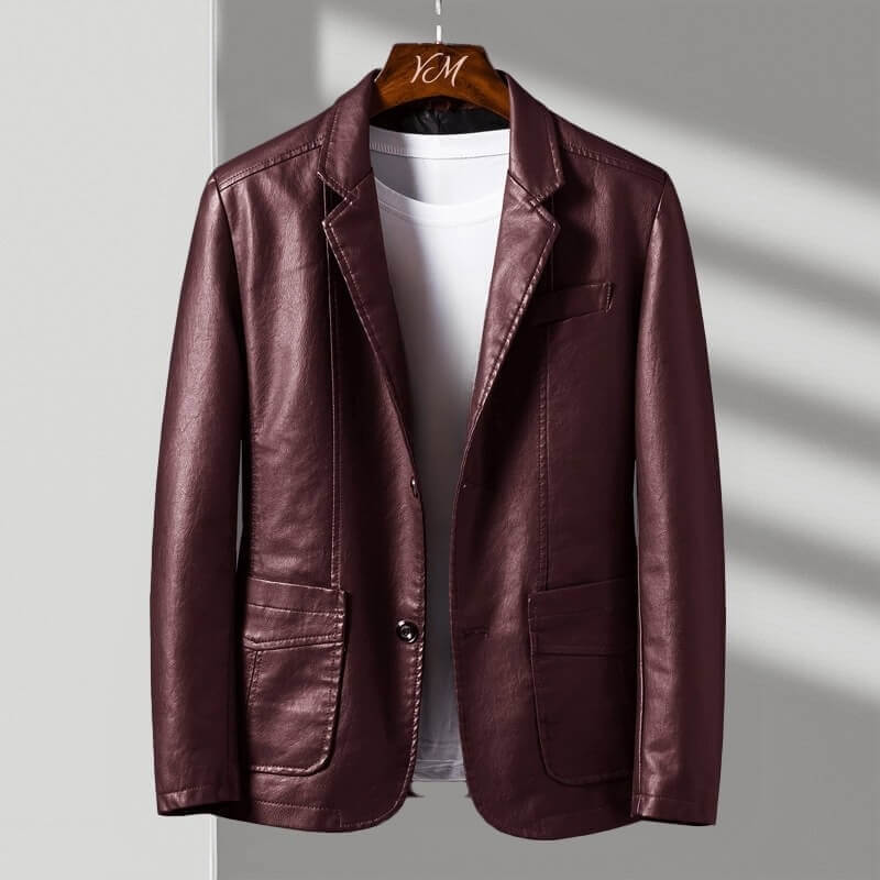 Zari – Stylish Leather Jacket in Elegant Italian Style