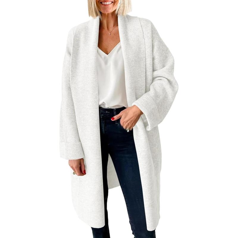 Ultra Cozy Chunky Knit Open-Front Cardigan - Oversized Longline
