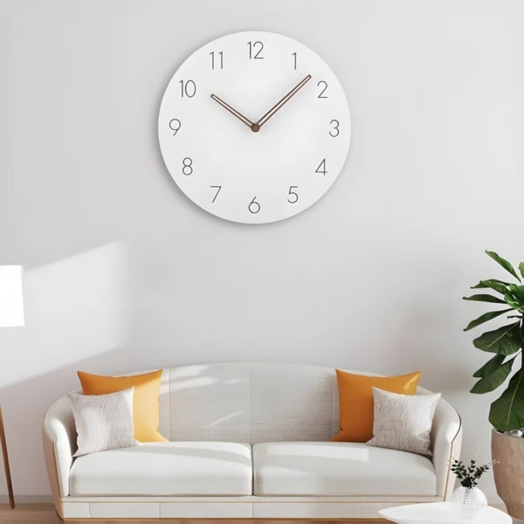 Nork - Sleek and Stylish Wooden Wall Clock for a Modern Look