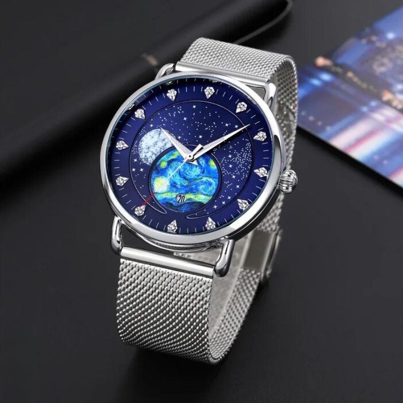 Elegant and Sophisticated Lunar Shine Mechanical Watch