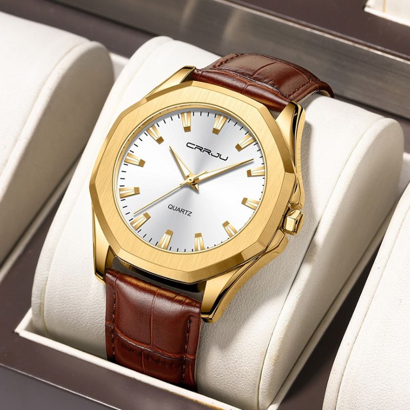 Minimalist and Casual Quartz Watch for an Elegant and Simple Style