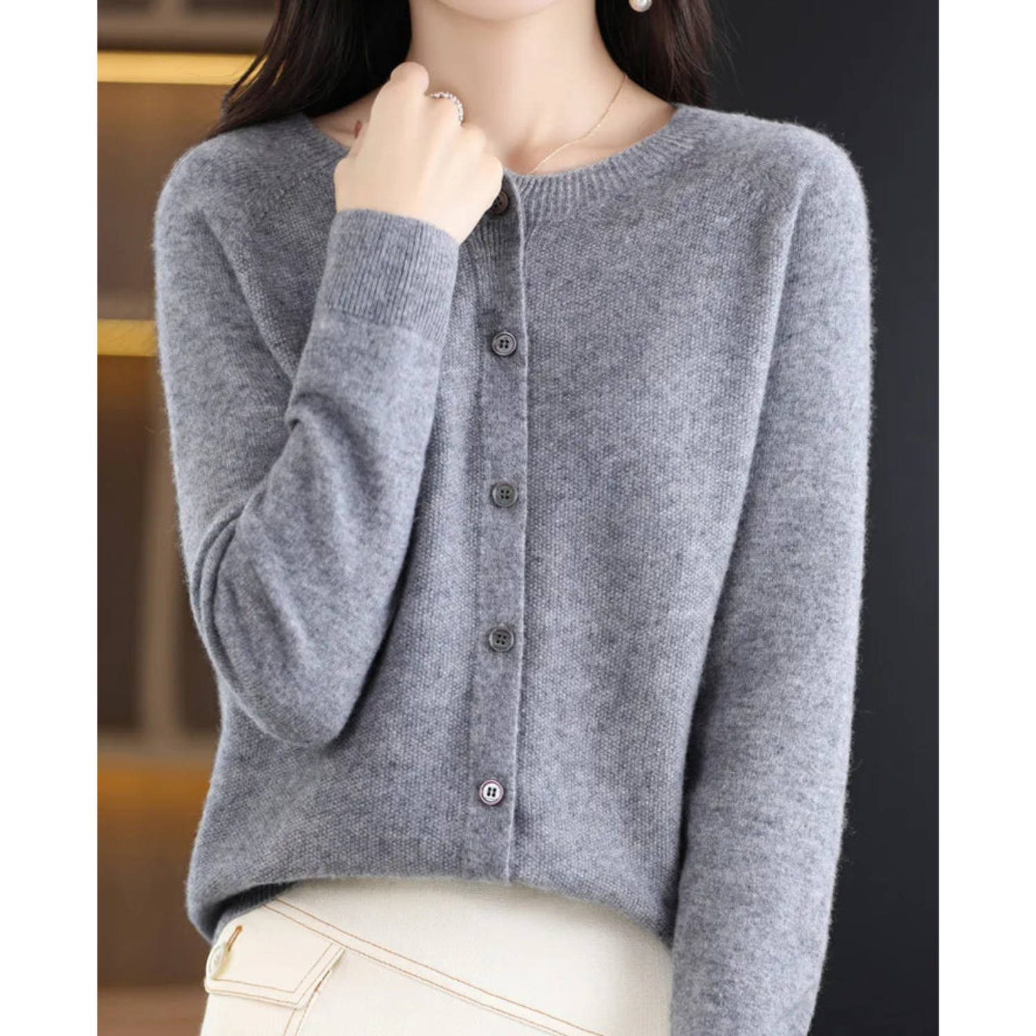 Cozy Women's Cardigan — Soft, Warm & Plush
