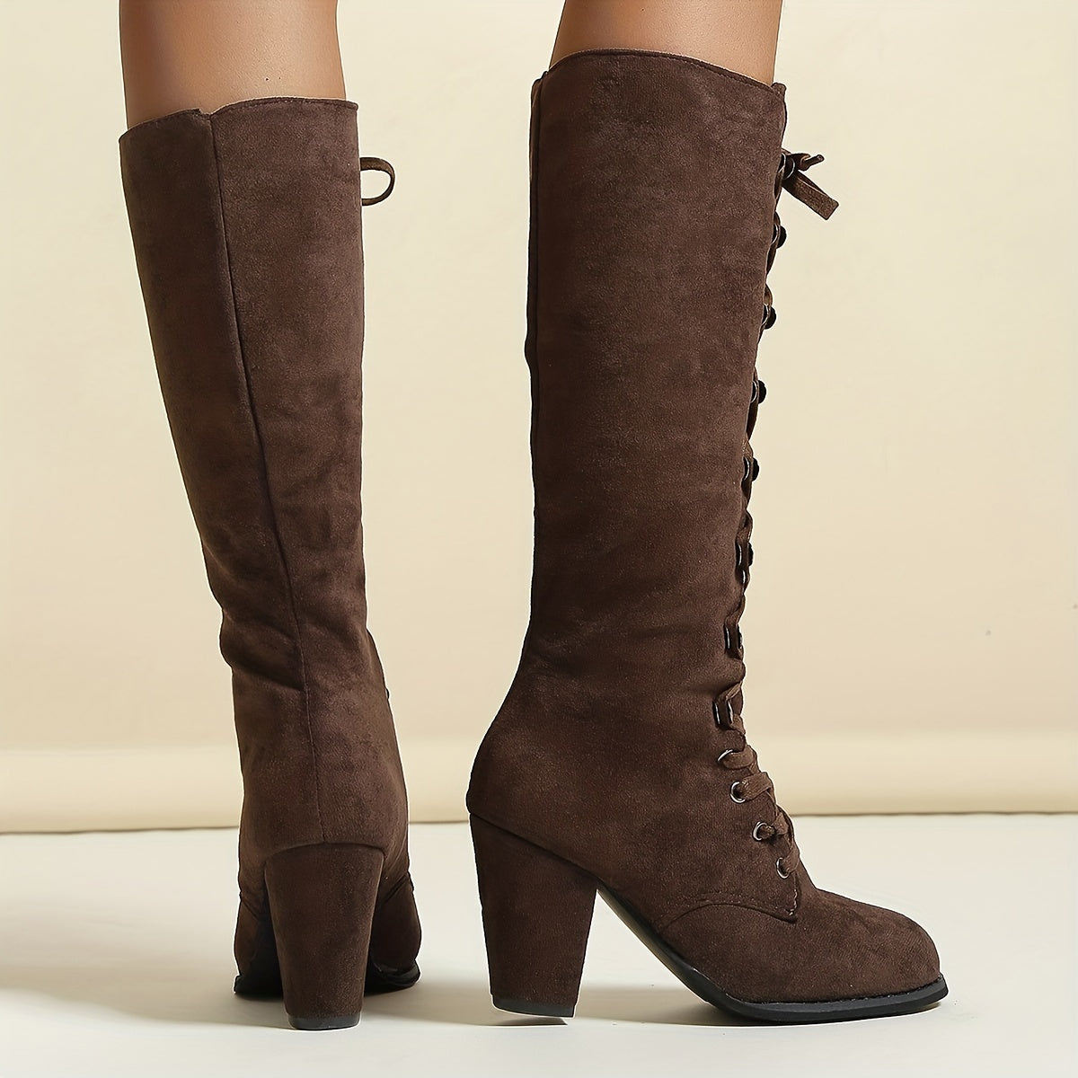 Lucia - Chic, Fashion-Forward Knee-High Boots