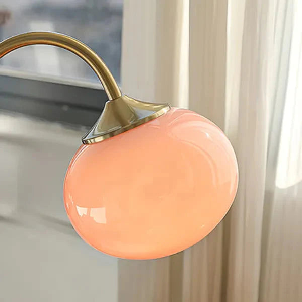 Funny Marshmallow Metal and Glass Table Lamp for Stylish Lighting