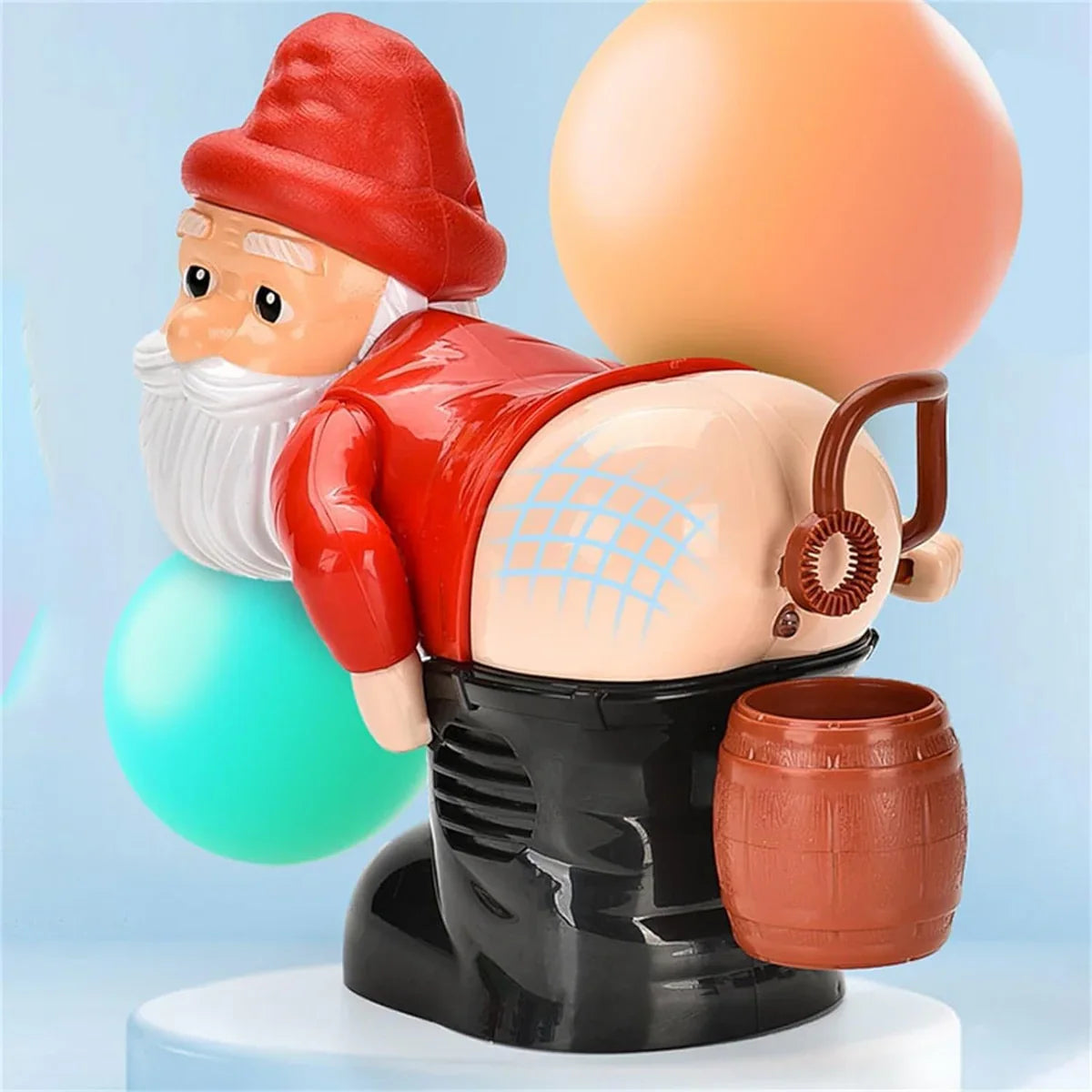 SillySanta - Funny Bubble Figure for Gift Joy and Christmas Cozy