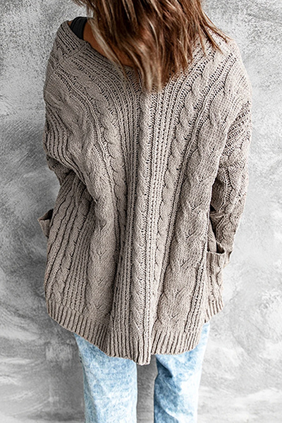 Xoe Casual Open-Front Cardigan - Effortless Everyday Layering