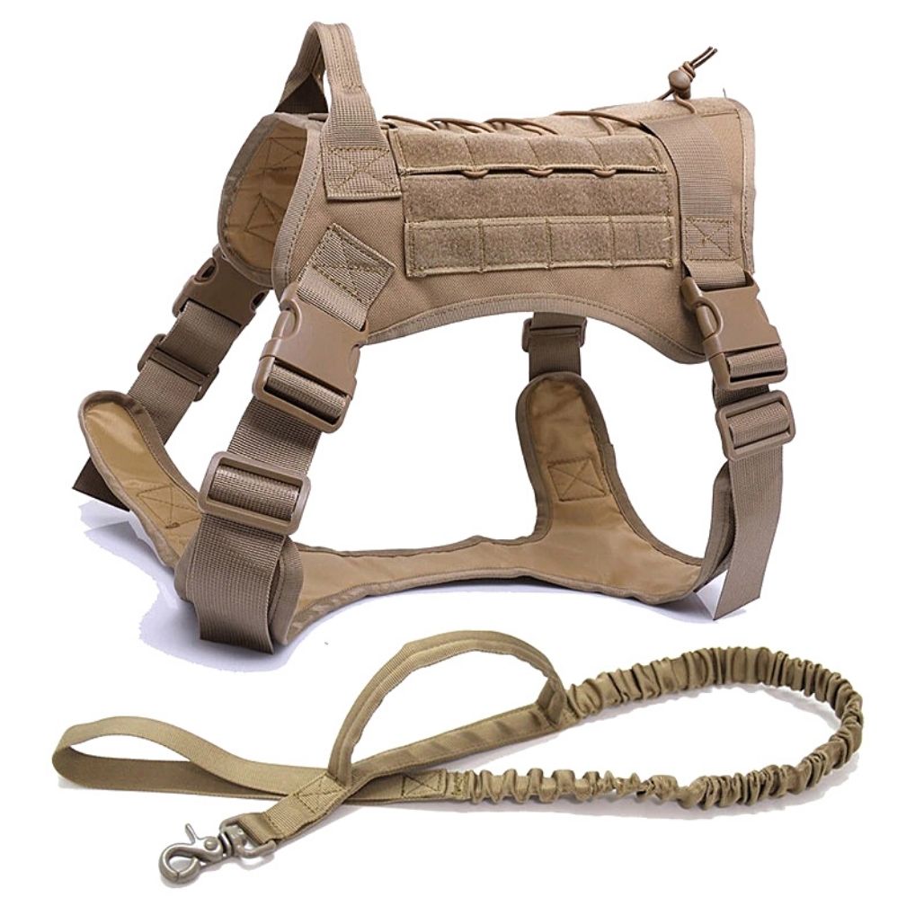 Adjustable Tactical Safety Harness for Dogs for Ultimate Comfort and Safety