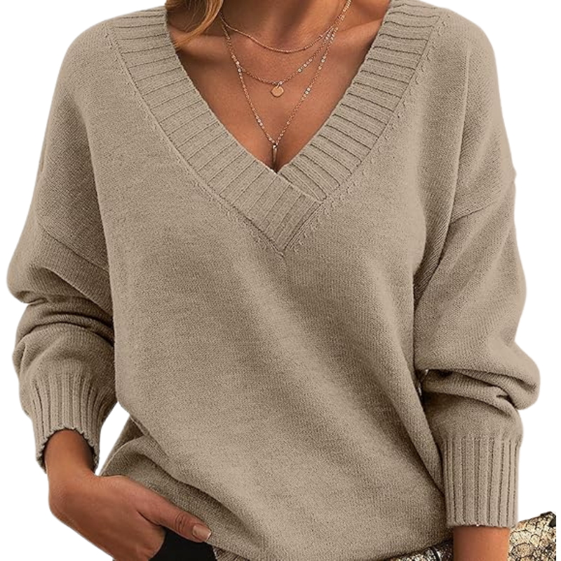 Ultra-Soft Lightweight V-Neck Sweater