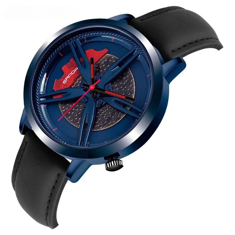 Quartz button watch - Sophisticated elegance and practical functionality