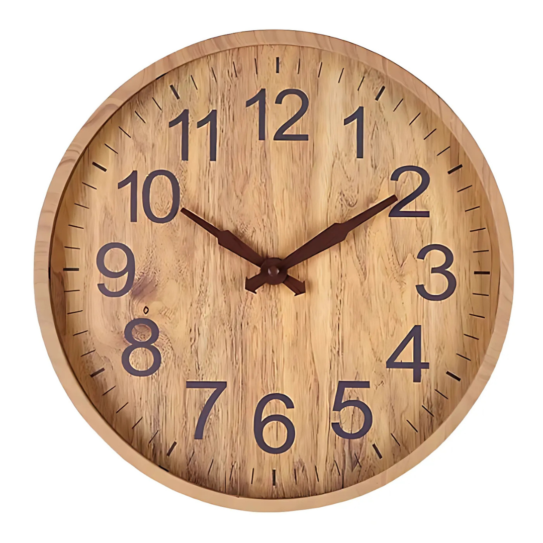 Clocky Clock - Large Stylish Wall Clock for Living Room