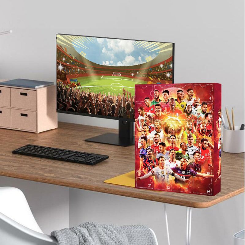 GiftGoal - Festive Advent Calendar Football Set for Exciting Christmas Moments