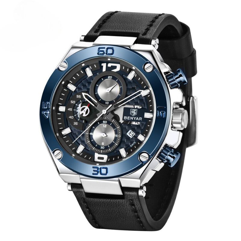 Multifunction Sports Chronograph Watch - Style and Precision Guaranteed