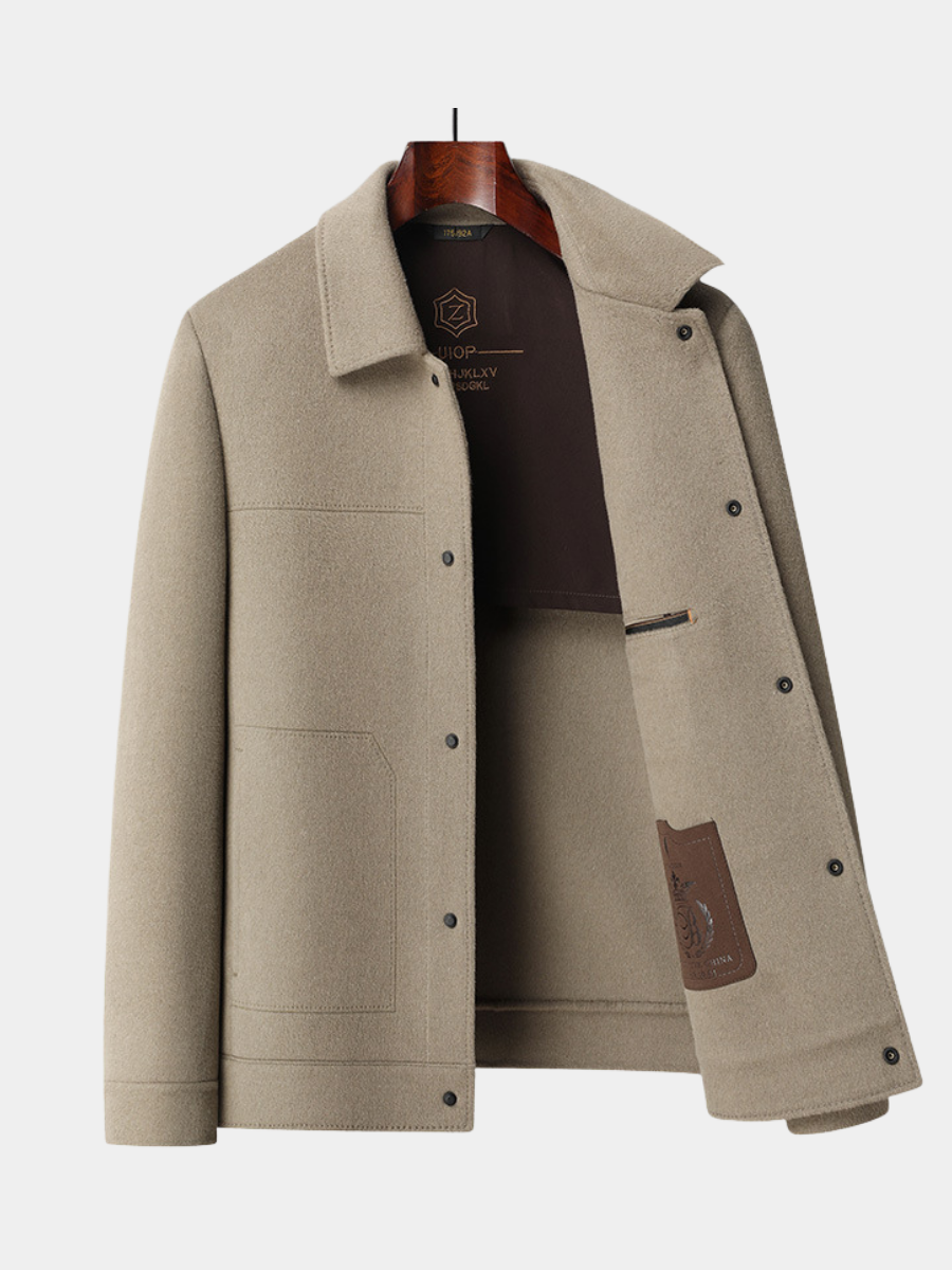 Timeless Wool-Blend Coat: Classic Style Meets Everyday Comfort