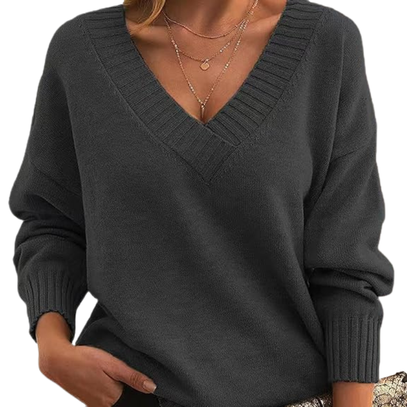 Ultra-Soft Lightweight V-Neck Sweater