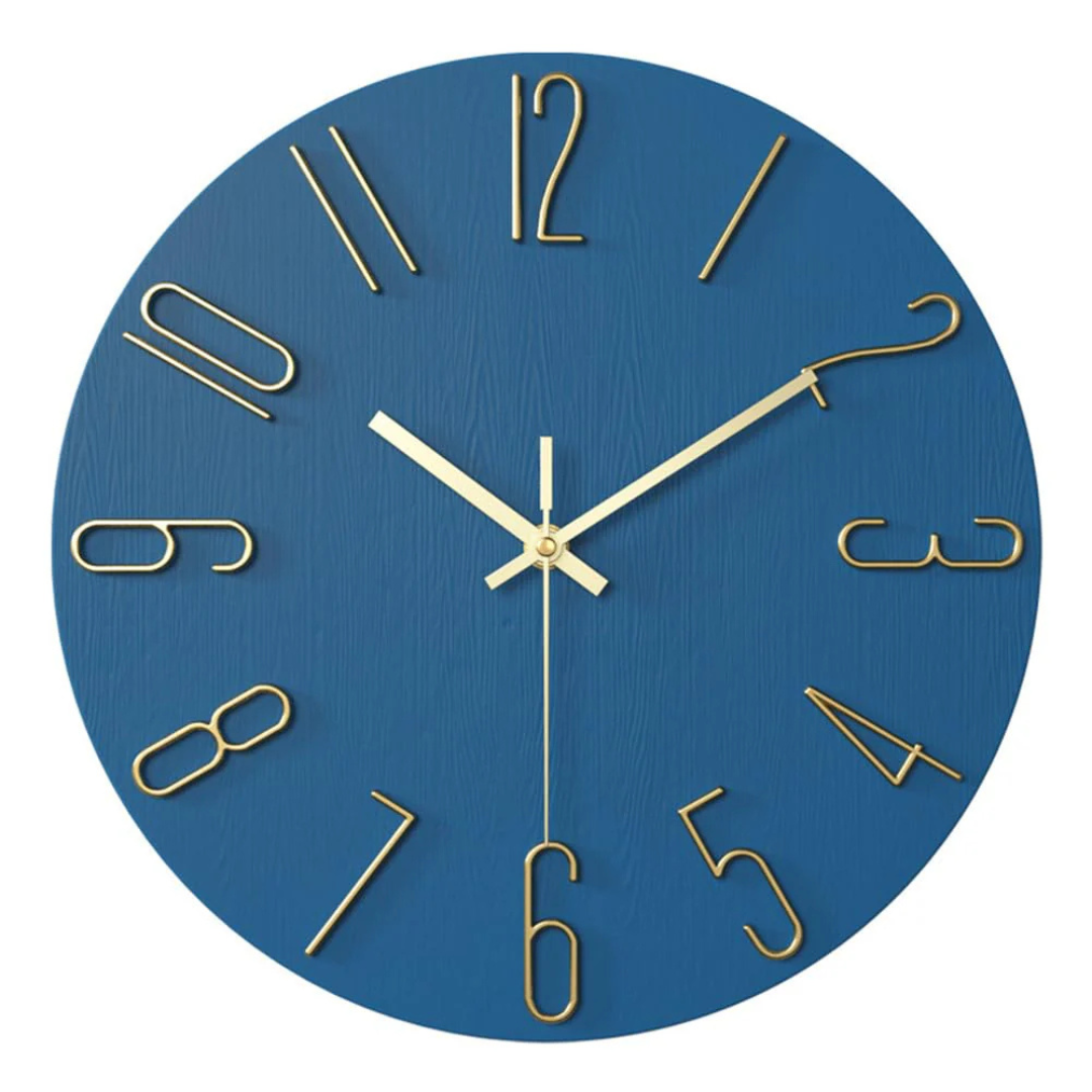 Noble - Slim and stylish wall clock perfect for the living room