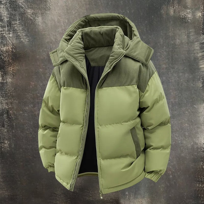 Double-Breasted Denim Jacket in Classic Denim