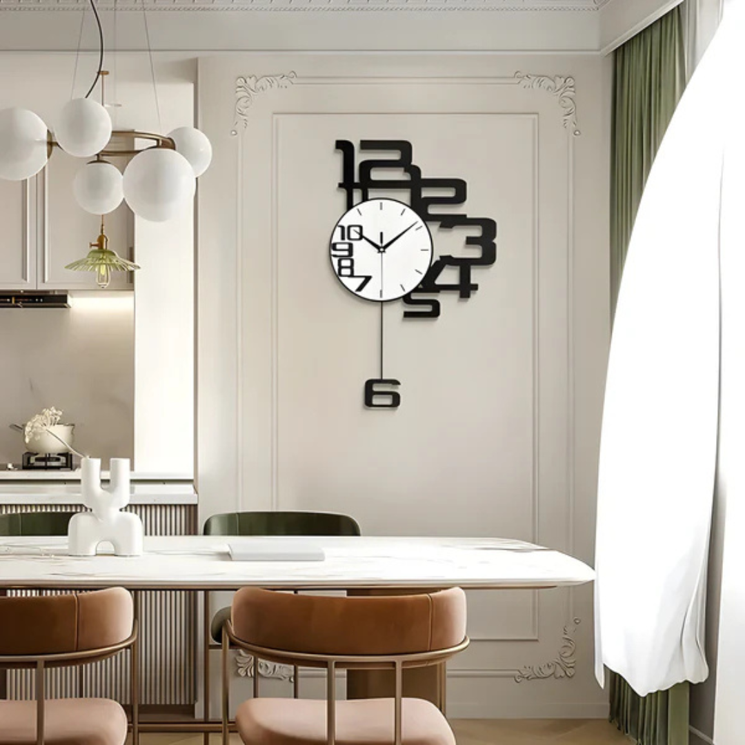 Aevum - Elegant and Modern Silent Wall Clock for a Stylish Home