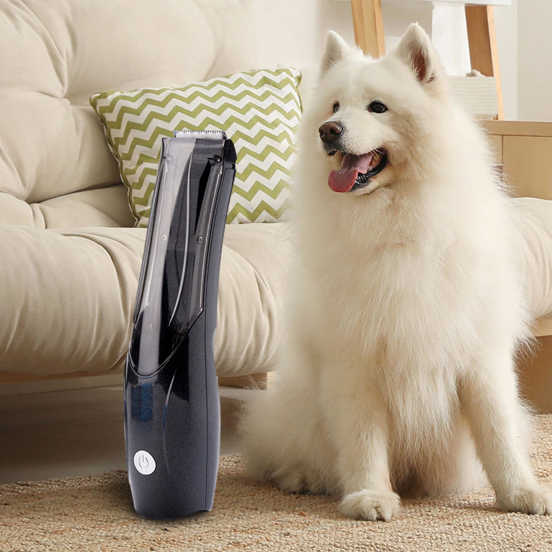 Professional Animal Hair Trimmer with Automatic Hair Collection for Efficient and Easy Maintenance