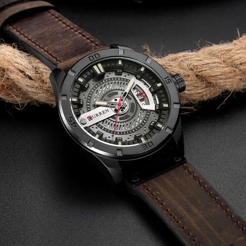 Men's Military Sport Quartz Watch - Durable and Precise Style