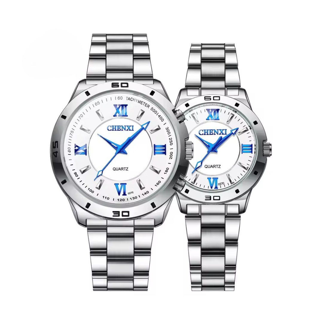Elegant stainless steel minimalist watches for couples - Irresistible and modern style