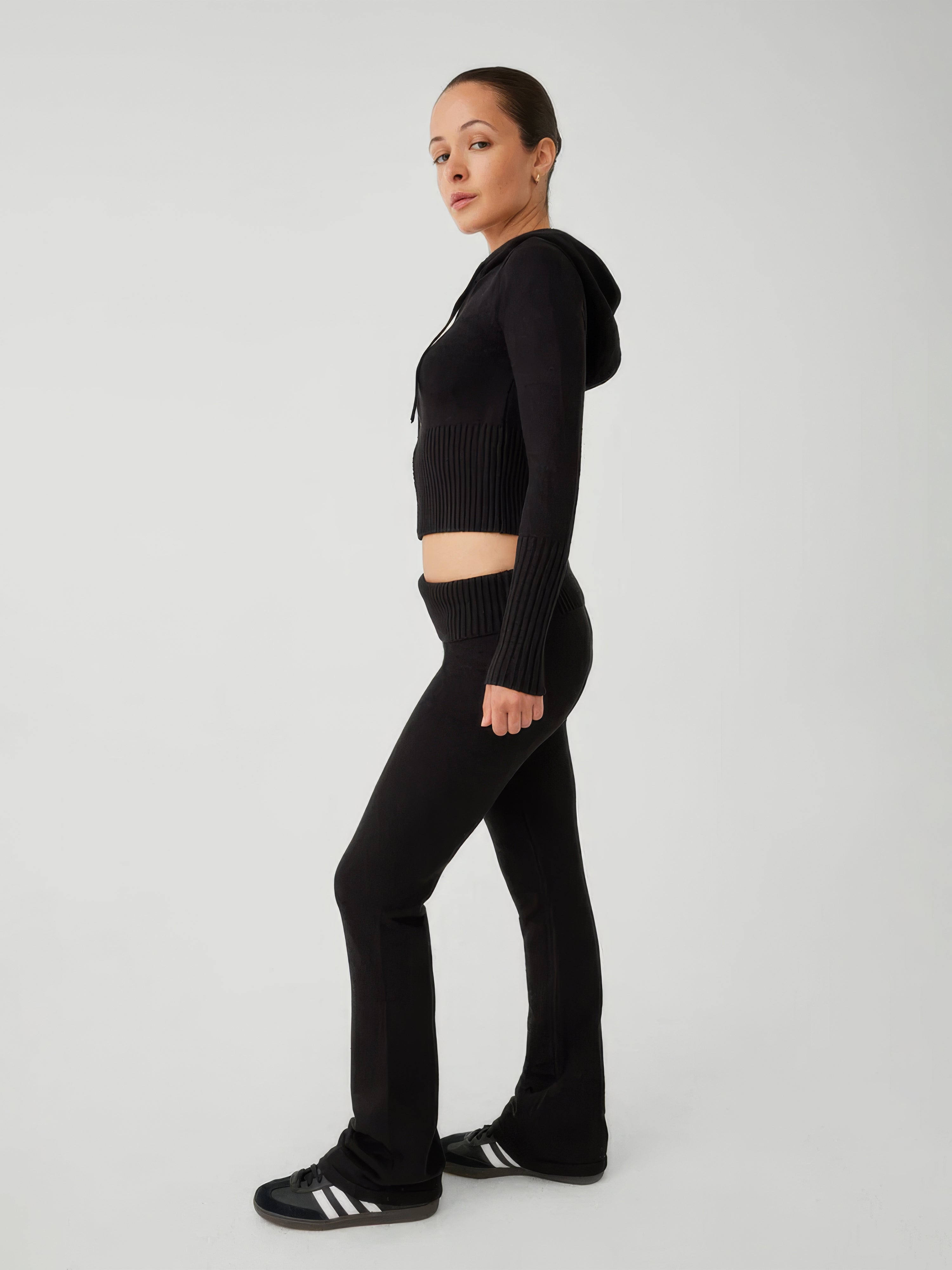 Luxurious Knit Winter Set for a Coordinated and Chic Look