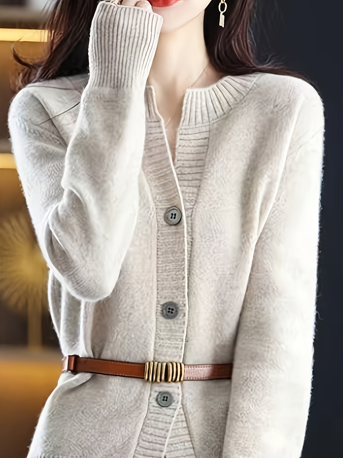 Michelle - Elegant Trendy Cardigan for a Sophisticated Daily Style