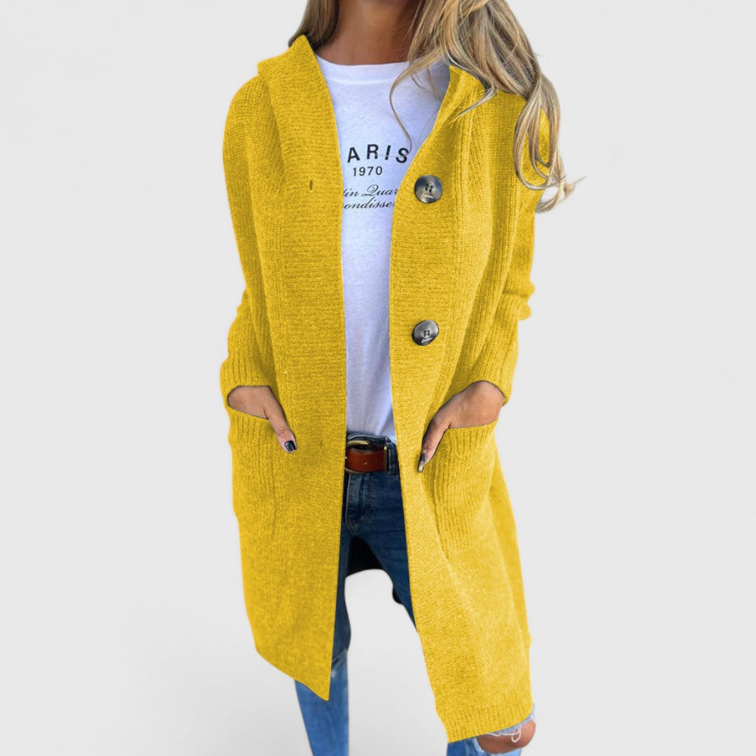 Pam - Elegant Long Sleek Cardigan